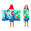 Franco Kids Bath and Beach Super Soft Cotton Hooded Towel Wrap, 24 in x 50 in, Super Mario 🍁 All In One Marketplace Canada