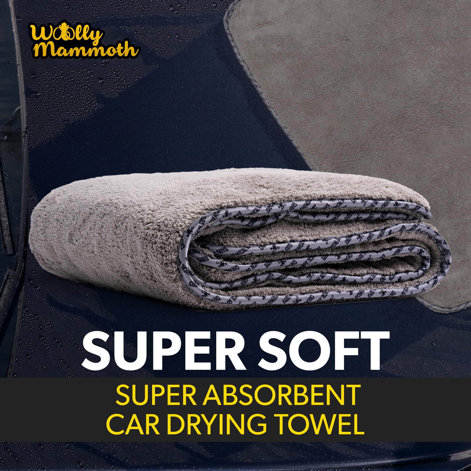 Chemical Guys Woolly Mammoth Microfiber Towel (36