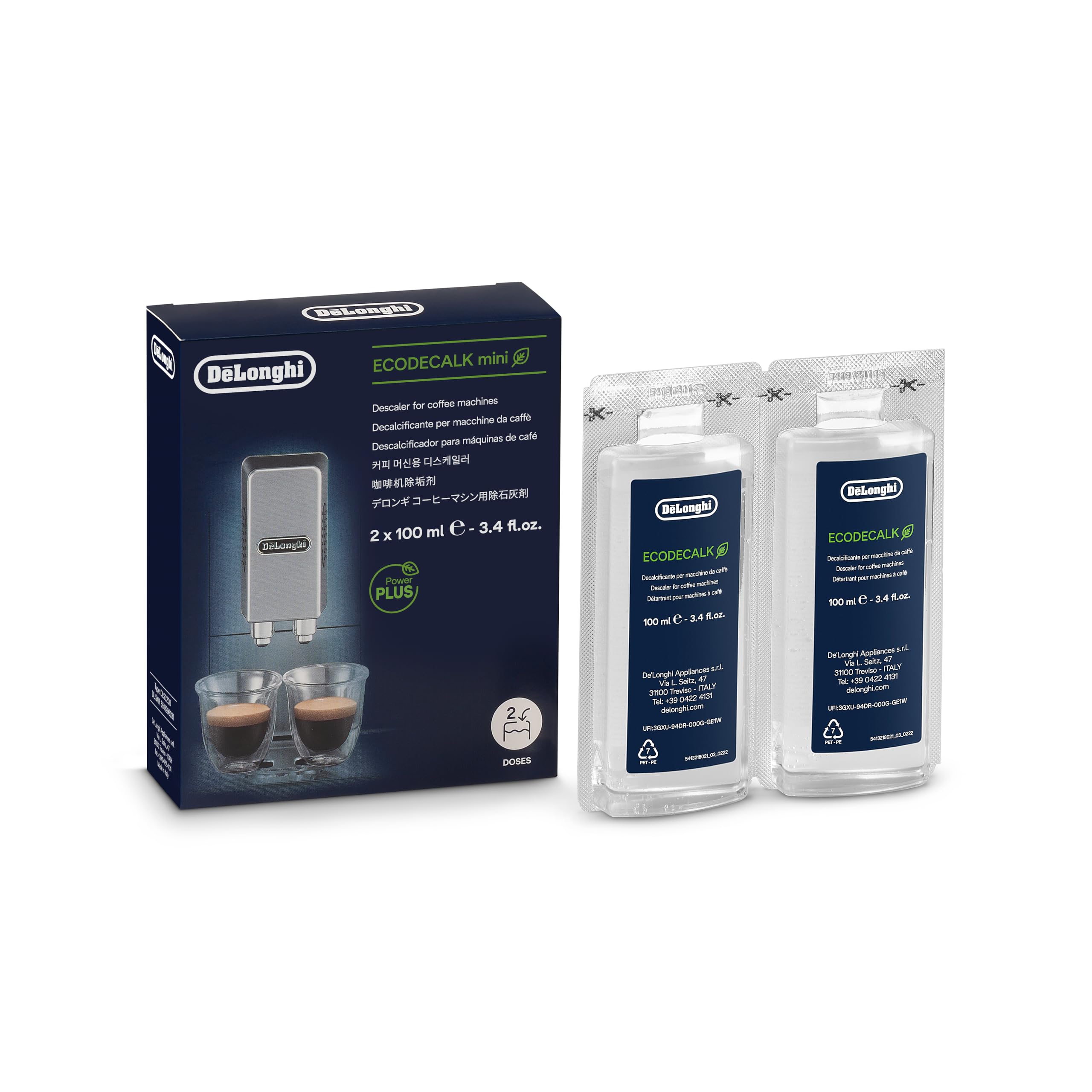De'Longhi EcoDescaler Mini 2x100ml 🍁 All In One Marketplace Canada