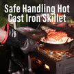RAPICCA BBQ Grill Gloves, 932°F Heat Resistant Neoprene, 14 in XL 🍁 All In One Marketplace Canada