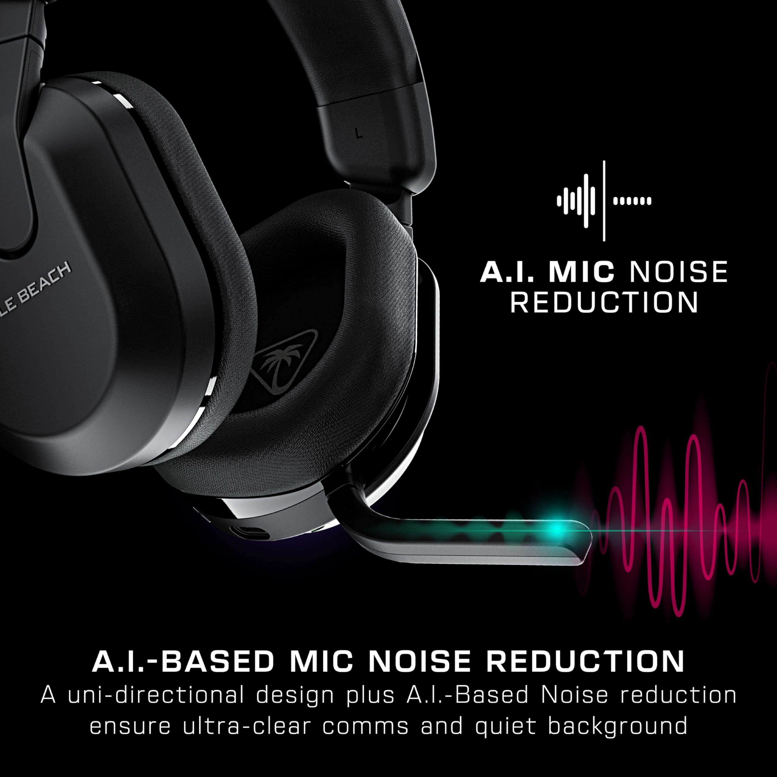 Turtle Beach Stealth 600 Wireless Multiplatform Amplified Gaming Headset for Xbox Series X|S, Xbox One, PC, PS5, PS4, Nintendo Switch, & Mobile – Bluetooth, 80-Hr Battery, Noise-Cancelling Mic – Black 🍁 All In One Marketplace Canada