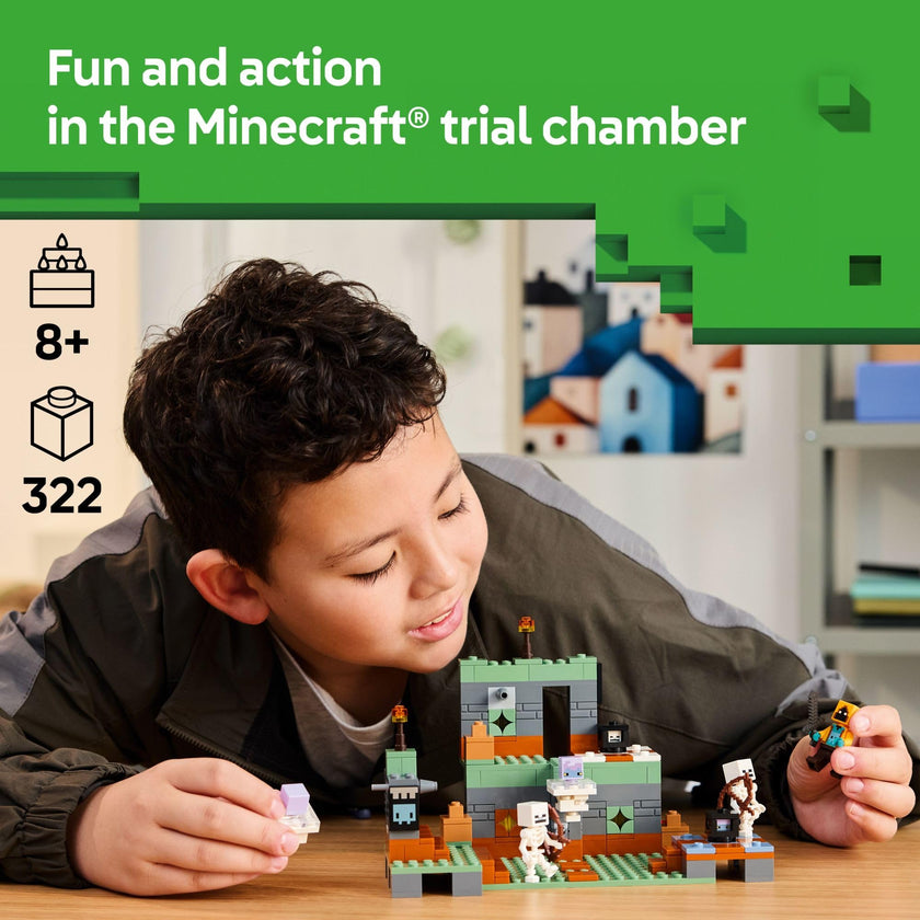 LEGO Minecraft The Trial Chamber Building Toy - Gamer Playset for Kids, Girls and Boys, Ages 8+ - Includes Shadow Hoodie Minifigure for Pretend Play - Birthday Gift Idea - 21271 🍁 All In One Marketplace Canada