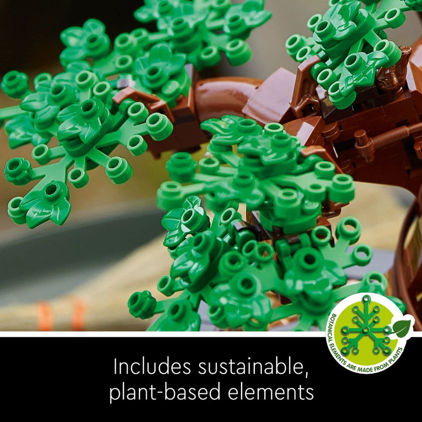 LEGO Icons Bonsai Tree Building Set - Artificial Bonsai Tree Plants for Home Decor, Adults Ages 18+ - Faux, Fake Plants for Table, Desk, Office - Birthday Gift for Men & Women - 10281 🍁 All In One Marketplace Canada