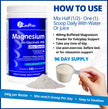 CanPrev Magnesium Bisglycinate Ultra Gentle 240g Powder 48-Servings - 400mg of Pure Elemental Magnesium Per Scoop - Chelated Complex - Muscle Health, Calm, Relaxation, Bone Health and Cramp Relief 🍁 All In One Marketplace Canada