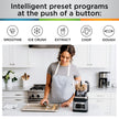 Ninja BN801C, Professional Plus Kitchen System With Auto-iQ, 72oz Pitcher, Black/Silver, 1400W (Canadian Version) 🍁 All In One Marketplace Canada