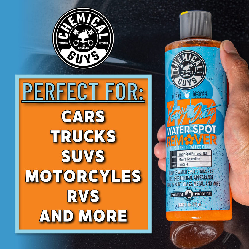 Chemical Guys Heavy Duty Water Spot Remover, Safe for Cars, Trucks, Motorcycles, RVs, Home, Office & More, 473 ml 🍁 All In One Marketplace Canada