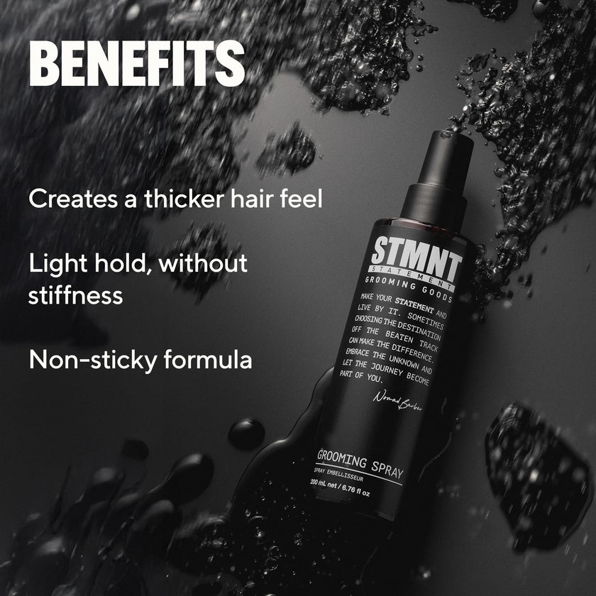 STMNT Grooming Goods Grooming Spray, 6.7 oz | Natural Finish | Thicker Hair Feel | Non-Sticky 🍁 All In One Marketplace Canada