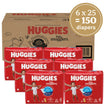 Huggies Size 4 Diapers, Little Snugglers Baby Diapers, Size 4 (22-37 lbs), 150 Count (6 Packs of 25), Packaging May Vary 🍁 All In One Marketplace Canada