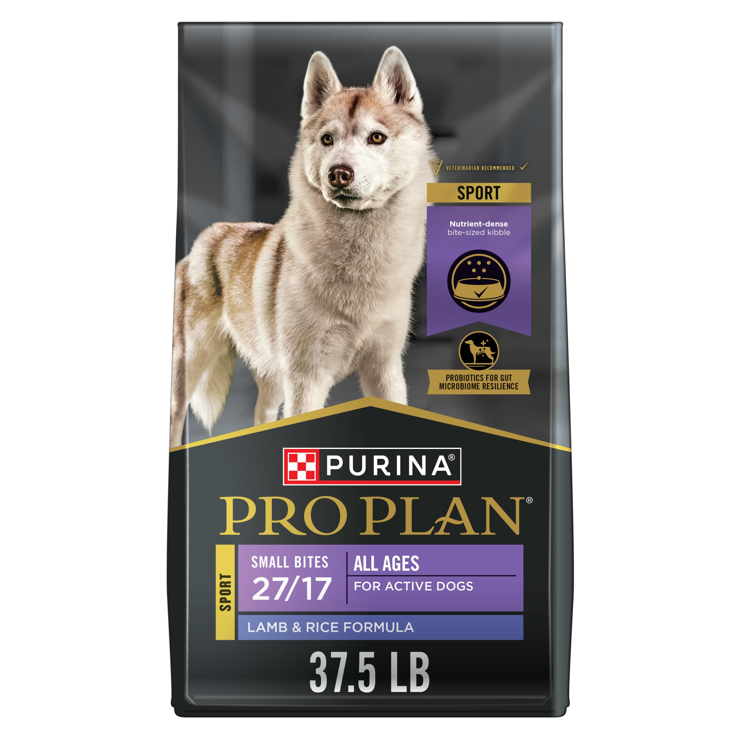 Purina Pro Plan Dry Dog Food, Sport Small Bites 27/17 Lamb & Rice - 17 kg Bag (1 Pack) 🍁 All In One Marketplace Canada