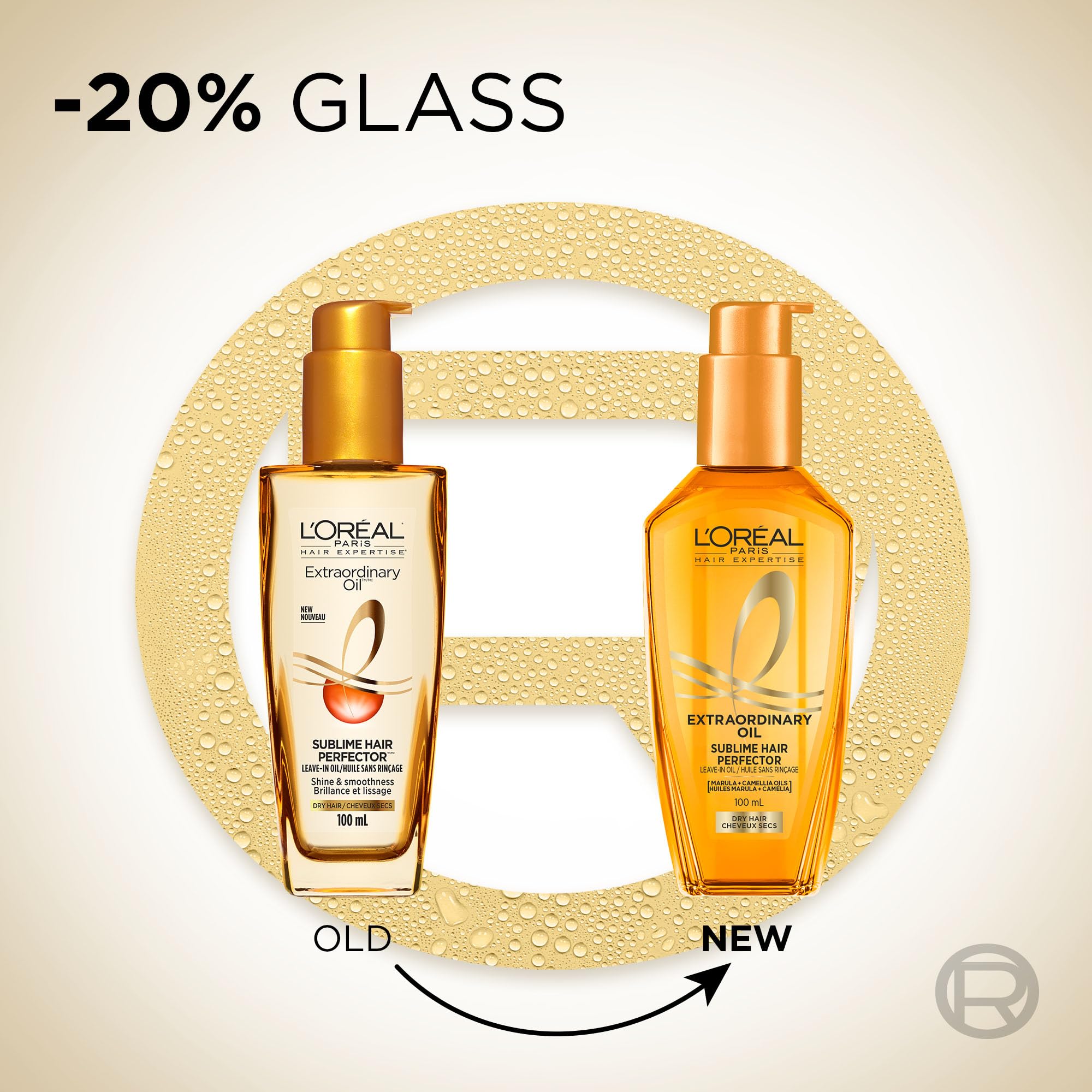 L'Oréal Paris Hair Expertise Extraordinary Oil Sublime Hair Perfector, Hair Serum, Pack of 2, 200ml 🍁 All In One Marketplace Canada