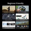 DJI Mini 3 (DJI RC), Lightweight 3x Mechanical Gimbal Drones with Camera for Adults 4K, 38-min Flight Time, up to 32800ft (10km) Video Transmission, Vertical Shooting, GPS Auto Return Integrated 🍁 All In One Marketplace Canada