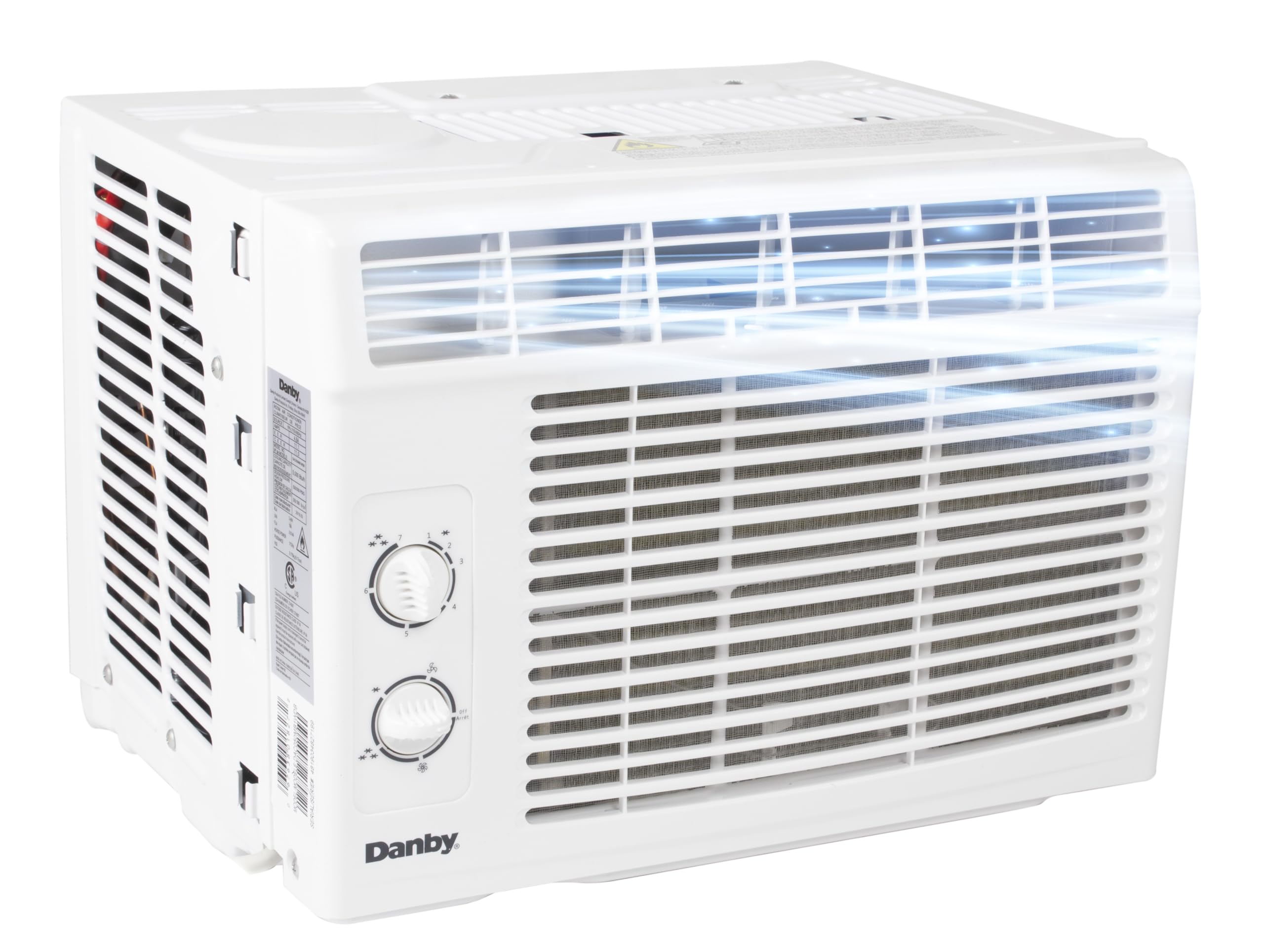 Danby DAC050MB1WDB 5,000 BTU Window Air Conditioner, 2 Cooling and Fan Settings, Easy to Use Mechanical Rotary Controls, Ideal for Rooms Up to 150 Square Feet 🍁 All In One Marketplace Canada
