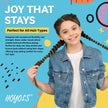 HOYOLS Baby Hair Ties Rubber Bands for Toddler Infants Kids Girls Thin Small Hair Elastics TPU 1500 Piece Pack 🍁 All In One Marketplace Canada