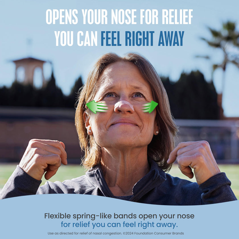 Breathe Right Nasal Strips, Extra Strength, Tan, Drug-Free Snoring Solution & Nasal Congestion Relief Caused by Colds & Allergies, Nightly Sleep, 26 Count 🍁 All In One Marketplace Canada