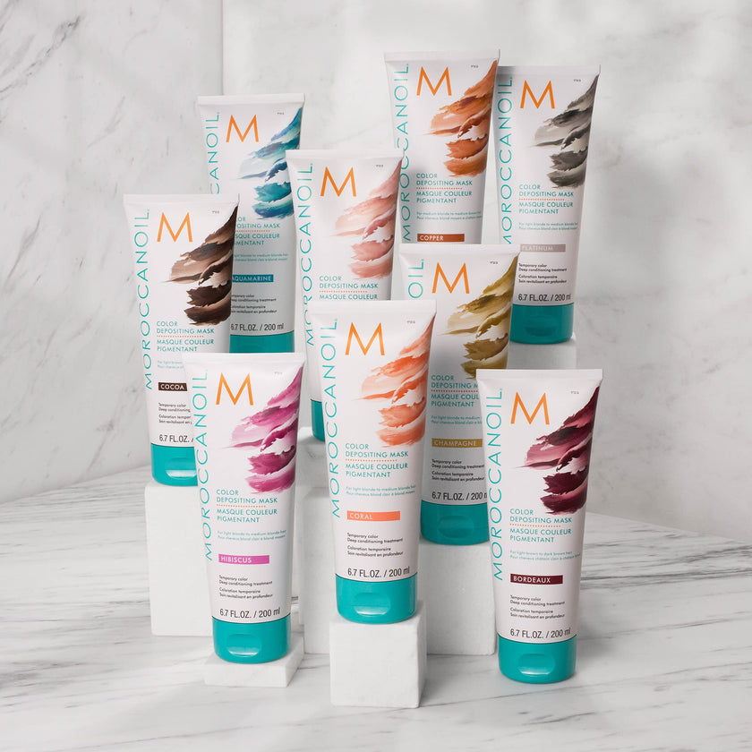 Moroccanoil Color Depositing Mask, Cocoa, 6.7 Fl. Oz 🍁 All In One Marketplace Canada