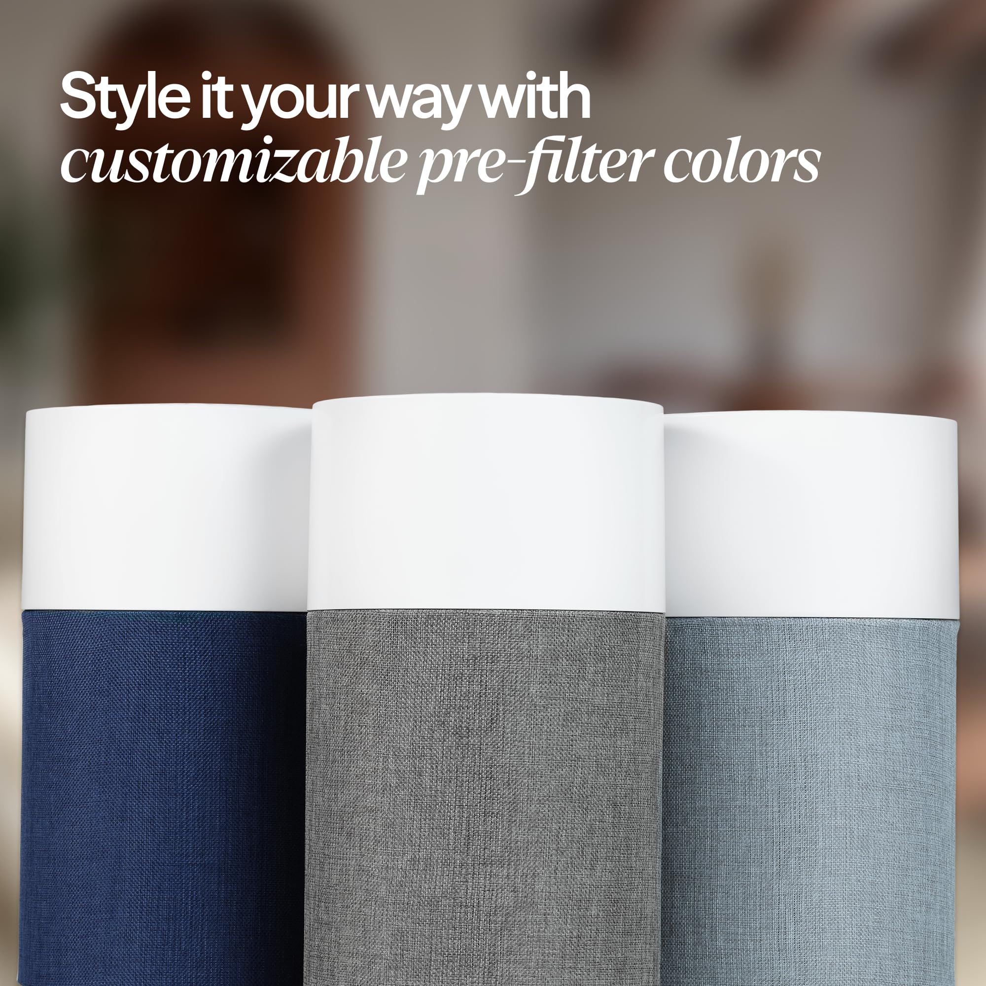 BLUEAIR Air Purifiers for Bedroom, HEPASilent Small Room Air Purifiers for Home, for Pets Allergies Air Cleaner, Virus Air Purifier for Dust, Baby Air Purifier for Nursery Blue Pure 511 🍁 All In One Marketplace Canada