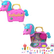 Polly Pocket Dolls & Playset with Pets & 25+ Surprise Accessories, Birthday Celebration Unicorn Partyland Playset, Hot Air Balloon Ride 🍁 All In One Marketplace Canada