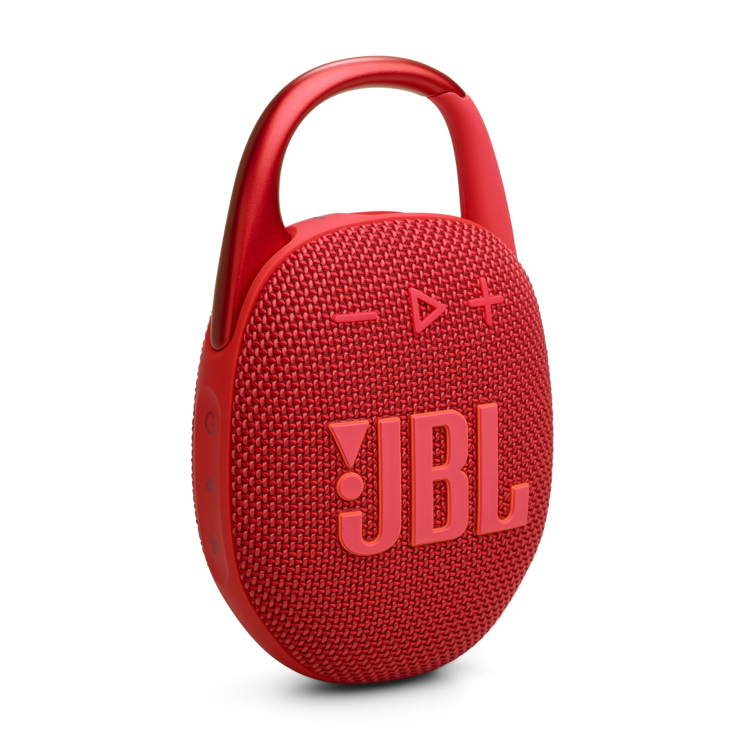 JBL Clip 5 - Ultra-Portable, Waterproof and Dustproof Bluetooth Speaker, Integrated Carabiner, Up to 12 Hours of Play, Made in Part with Recycled Materials (Red) 🍁 All In One Marketplace Canada