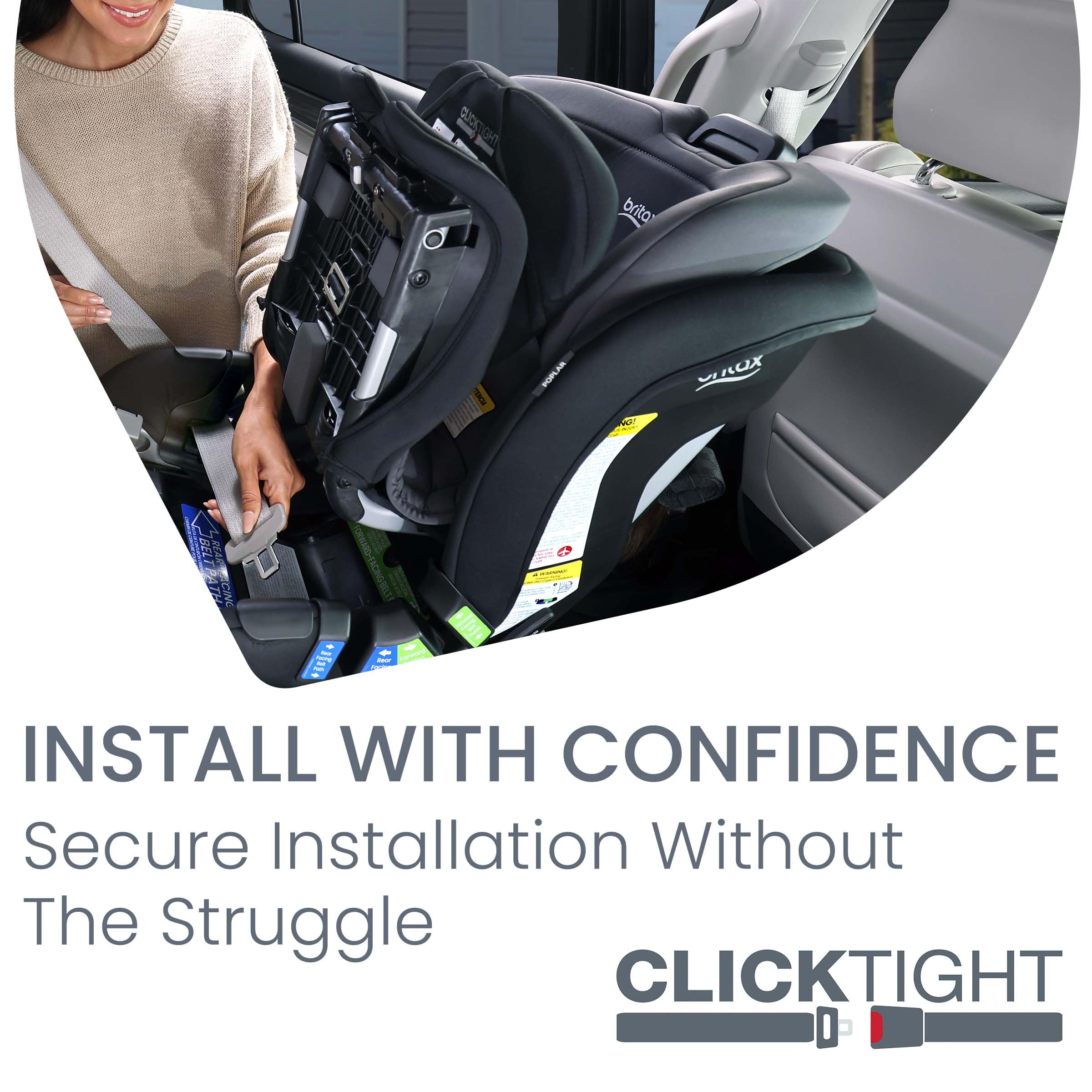 Britax Poplar Convertible Car Seat, Slim 17
