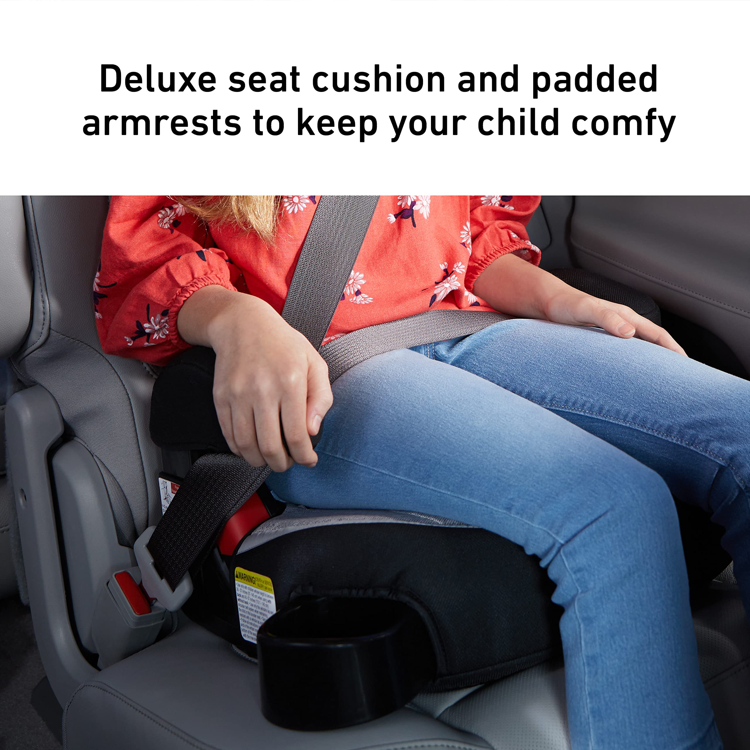 Graco TurboBooster Backless Booster Seat, Big Kid Car Seat from 18-45 kg (40-100 lb), Machine Washable Cover, Rio 🍁 All In One Marketplace Canada