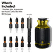 Klein Tools 32308 Multi-bit Stubby Screwdriver, Impact Rated 8-in-1 Adjustable Magnetic Tool with Phillips, Slotted, Square and Nut Driver 🍁 All In One Marketplace Canada