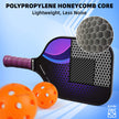 JoncAye Pickle-Ball Paddles Set of 2, Graphite Fiberglass Raquette with Indoor Outdoor Balls, Bag, Grip Tape, USAPA Approved Rackets for Beginners Intermediate All Levels 🍁 All In One Marketplace Canada