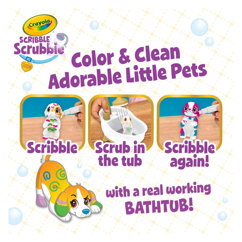 Crayola Scribble Scrubbie Pets Tub Playset, Creative Toys 🍁 All In One Marketplace Canada