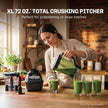 Ninja Kitchen System | All-in-One Food Processor & Blender for Smoothies | Includes Pitcher, (2) 16 oz. to-Go Cups & 8-Cup Bowl | Makes Salsa, Dough, Shakes, & Frozen Drinks | 1500W | Black | BL770 🍁 All In One Marketplace Canada