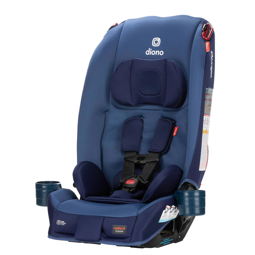 Diono Radian 3R, All-in-One Convertible Car Seat, Rear and Forward Facing, 10 Years 1 Car Seat, Slim Fit 3 Across, Blue Surge 🍁 All In One Marketplace Canada