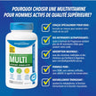 Progressive Advanced Daily Multivitamin for Active Men, with Quercetin, Maca, Ashwagandha, and Siberian Ginseng. Supports Immune Health, Muscle Function, and Energy, 100% Complete, Canadian-Made 120 Count 🍁 All In One Marketplace Canada