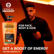 L'Oréal Paris Men Expert Hydra Energetic XXXL Shower Gel, Men's Taurine Body Wash for Body, Face, Hair & Beard, Energizing & Wake Up Effect, 1 Litre 🍁 All In One Marketplace Canada