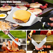 27pcs Griddle Accessories Kit for Blackstone, Professional Hibachi Flat Top Grill Tools, Enlarged Spatula Gift Set with Basting Cover，Burger Press Patty Maker for Outdoor BBQ Teppanyaki 🍁 All In One Marketplace Canada