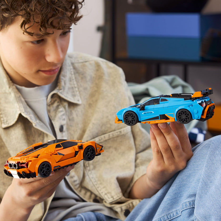 LEGO Speed Champions Lamborghini Revuelto & Huracán STO Car Toys - Building Toy for Pretend Play for Boys & Girls, Ages 10+ - Model Car Kit Display - Gift Idea for Kids - 77238 🍁 All In One Marketplace Canada