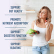 Digestive Enzymes 280MG for Digestive Health & Bloating Relief for Women & Men | Triple Digestive Enzyme Blend to Break Down Carbs & Fats, Anti Bloating Supplement for Women & Men | Vegetarian | 90ct 🍁 All In One Marketplace Canada