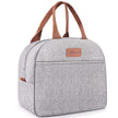 Lunch Bag for Women & Men Adult Insulated Lunch Box, Small Leakproof Cooler Food Lunch Containers Reusable High Capacity Lunch Tote Bags for Work, Travel, Outdoor 🍁 All In One Marketplace Canada