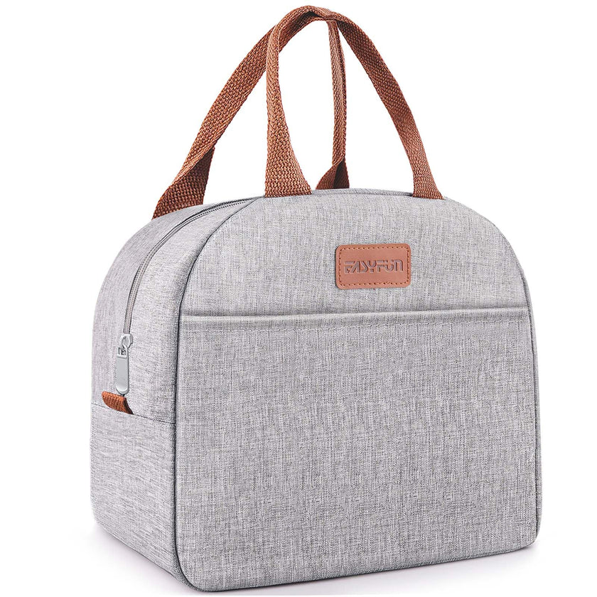 Lunch Bag for Women & Men Adult Insulated Lunch Box, Small Leakproof Cooler Food Lunch Containers Reusable High Capacity Lunch Tote Bags for Work, Travel, Outdoor 🍁 All In One Marketplace Canada