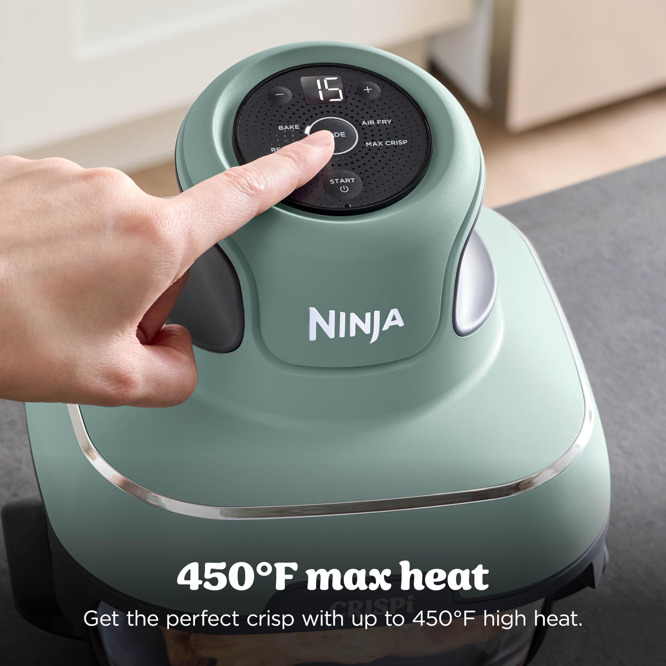 Ninja Crispi Portable Glass Air Fryer Cooking System – 4-Qt & 6-Cup CleanCrisp Containers, Nontoxic, Leak-Proof, Dishwasher Safe – Air Fry, Bake, Max Crisp, Recrisp FN101CGN (Canadian Version) 🍁 All In One Marketplace Canada