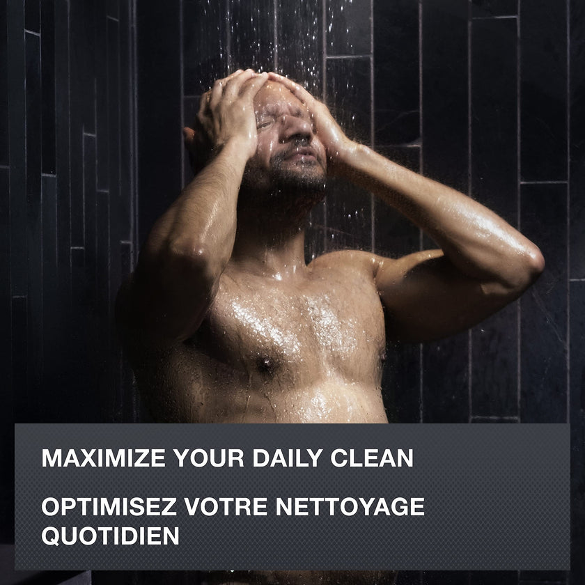 Dove Men+Care Active Clean Dual Sided Shower Tool, Deep Clean Exfoliator, Washes Away Odour-causing Bacteria (Pack of 4) 🍁 All In One Marketplace Canada