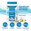 Progressive Grass-Fed 100% Whey Protein Powder Vanilla, 27g of New Zealand Whey Concentrate per Scoop for Muscle Gain, Pasture-Raised, Non-GMO, Canadian-Made Antibiotic-free, Hormone-free, 850 g 🍁 All In One Marketplace Canada