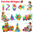 100PCS Magnetic Tiles Magnetic Blocks for Kids 3-5 6-8 8-10 Construction STEM Learning Resources Magnet Building Blocks Toddler Toys Christmas Birthday Gifts Toys for 3 4 5 6 7 8+ Year Old Boys Girls 🍁 All In One Marketplace Canada