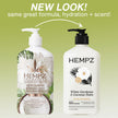 Hempz Body Lotion Moisturizer - White Gardenia & Coconut Palm - Daily Moisturizing Cream, Shea Butter, Coconut Oil - Skin Care Products, All Natural Hemp Seed Oil - 17 Fl Oz 🍁 All In One Marketplace Canada