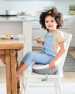 Skip Hop Booster Seat for Dining Table, Sleek Seat Booster, Grey/White 🍁 All In One Marketplace Canada