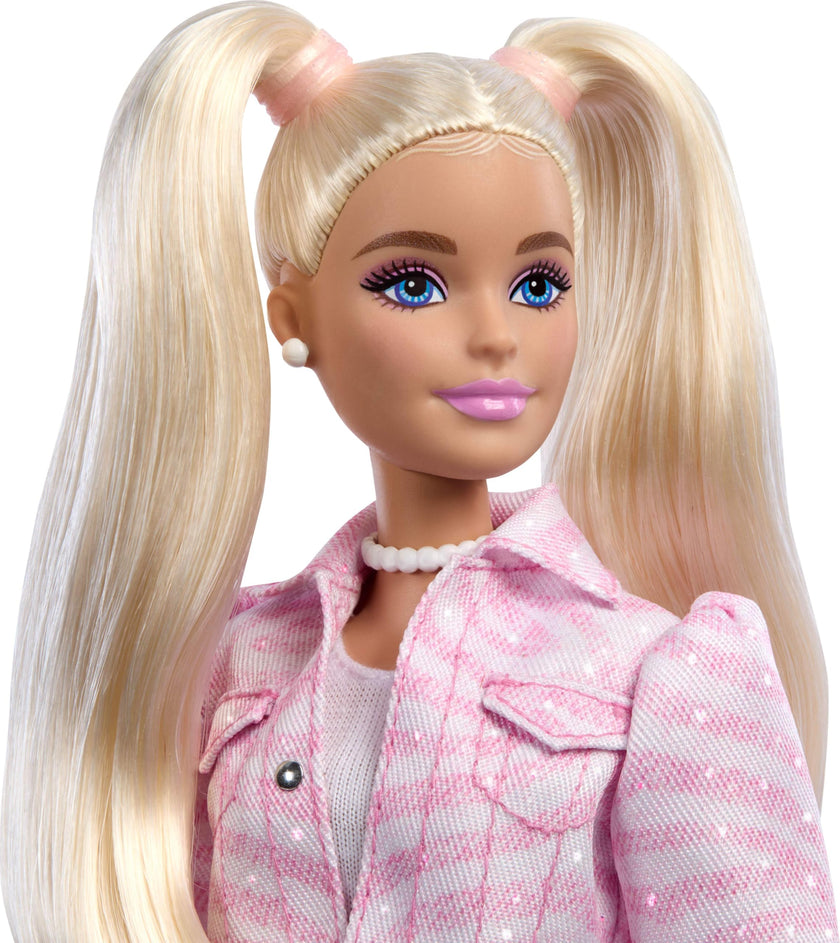 Barbie Deluxe Style Doll #9 with Blonde Hair in Pink Denim Outfit 🍁 All In One Marketplace Canada
