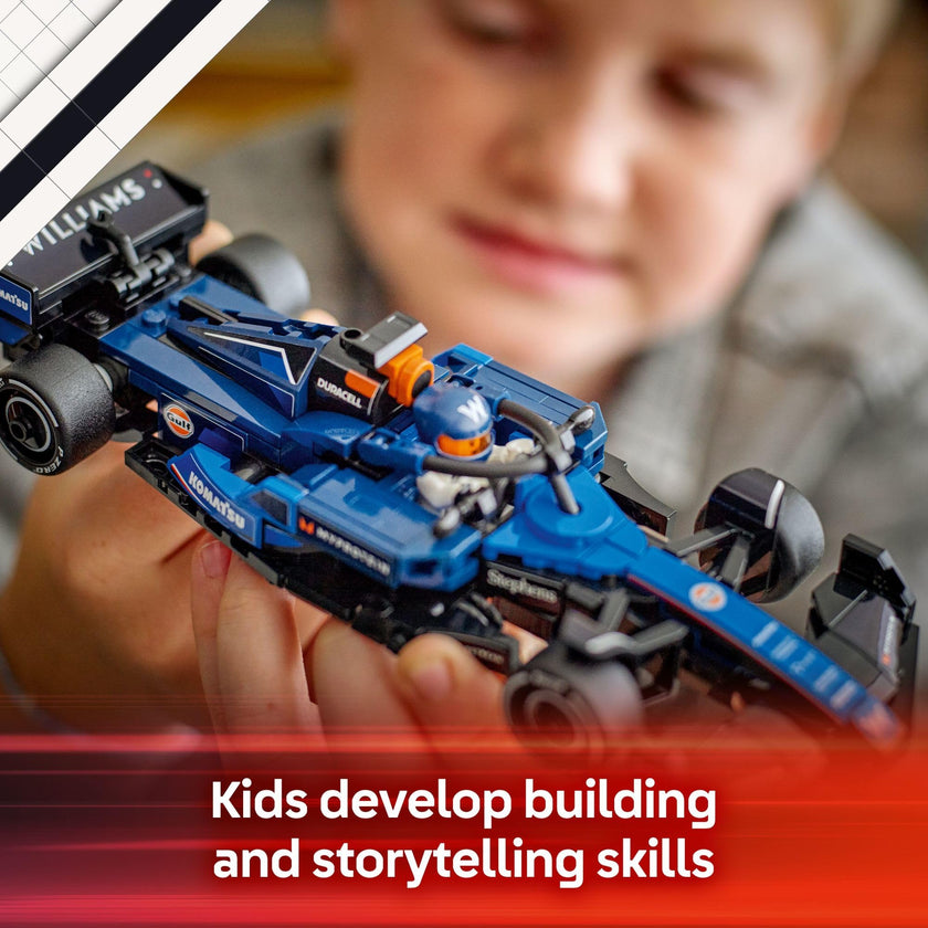 LEGO Speed Champions Williams Racing FW46 F1 Race Car Toy - Building Set for Kids, Boys & Girls, Ages 10+ - Toy Car for F1 Fans - Gift Idea for Birthday - 77249 🍁 All In One Marketplace Canada