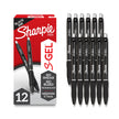 Sharpie S-Gel, Gel Pens, Medium Point (0.7mm), Black Ink Gel Pen, 12 Count 🍁 All In One Marketplace Canada
