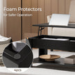 Yaheetech Coffee Table with Storage, Lift Top, 98cm L, Black 🍁 All In One Marketplace Canada