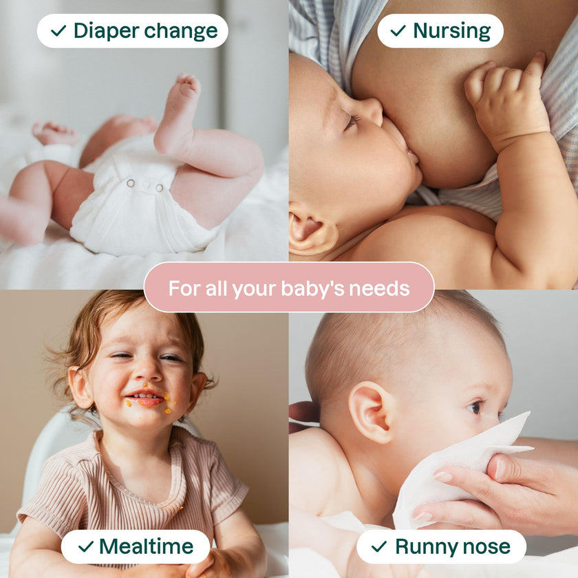 ATTITUDE Baby Water Wipes, EWG Verified, Safe for Newborns, Unscented & Fragrance-Free, 99% Water, Gentle & Hypoallergenic, Vegan & Dermatologically Tested, Travel Pack with Hard Lid, 72 Count (Pack of 3) 🍁 All In One Marketplace Canada