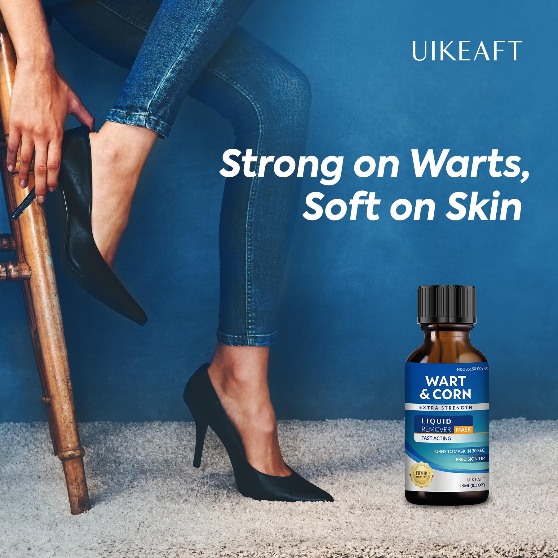 Fast-Acting Wart Corn Remover: Salicylic Acid Treatment for Feet Toe - Maximum Strength Liquid for Plantar Wart Corn Removal Men and Women 🍁 All In One Marketplace Canada