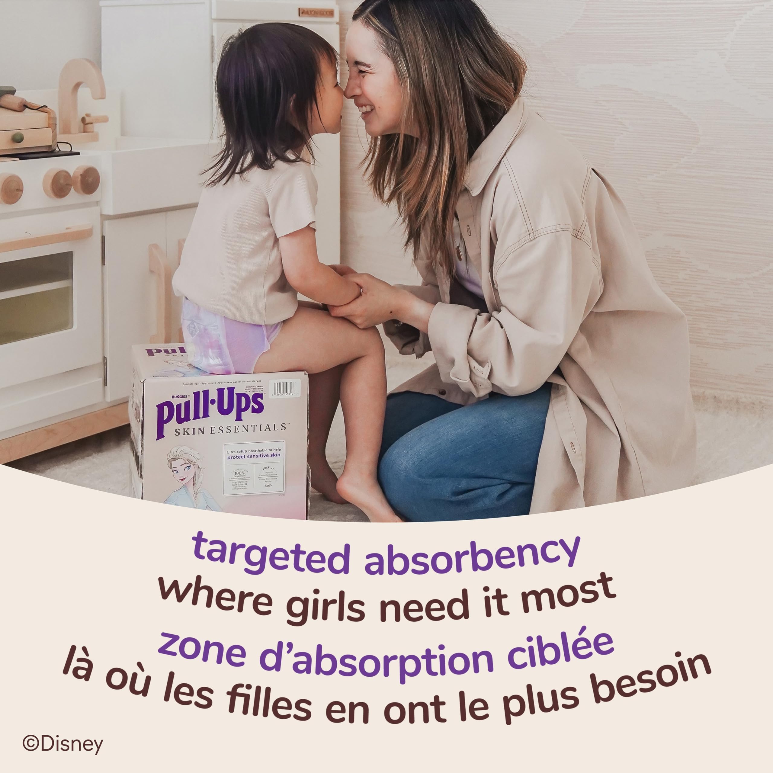 Pull-Ups Girls' Skin Essentials Training Pants, 2T-3T (16-34 lbs), 60 Ct 🍁 All In One Marketplace Canada
