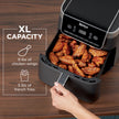 Ninja Air Fryer Pro XL 7-in-1, Max Crisp Tech, 450F for Hotter, Crispy Results, 6.5 QT Capacity, Max Crisp, Broil, Air Fry, Roast, Bake, Reheat, Dehydrate, Space Saving, AF182AMZC (Canadian Version) 🍁 All In One Marketplace Canada